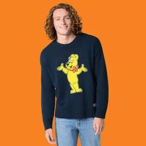 JCPenney x HARIBO Mens Crew Neck Long Sleeve Pullover Sweater Large